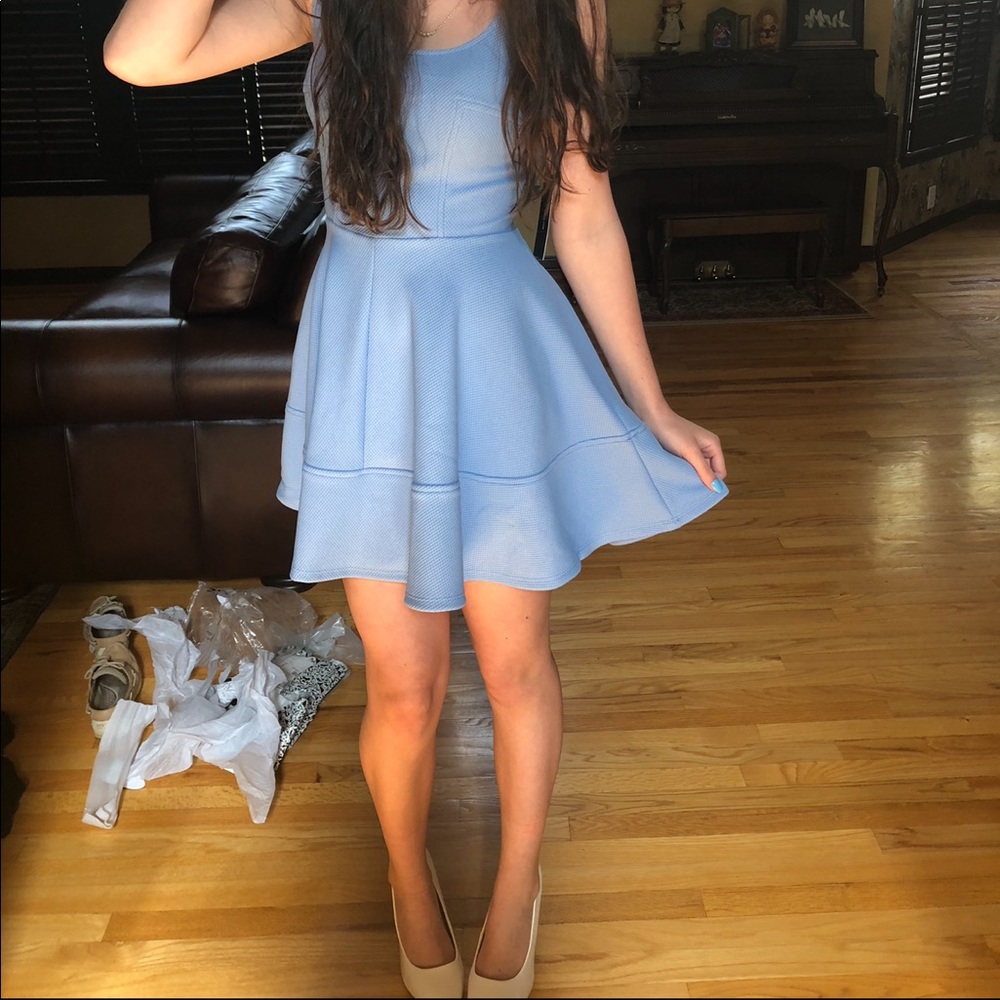 Light blue dress from Lulus